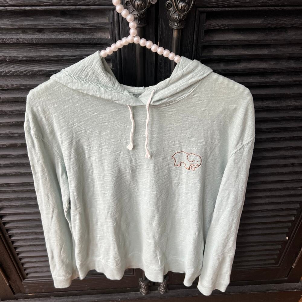 Ivory‎ Ella gold green shirt woman’s size small